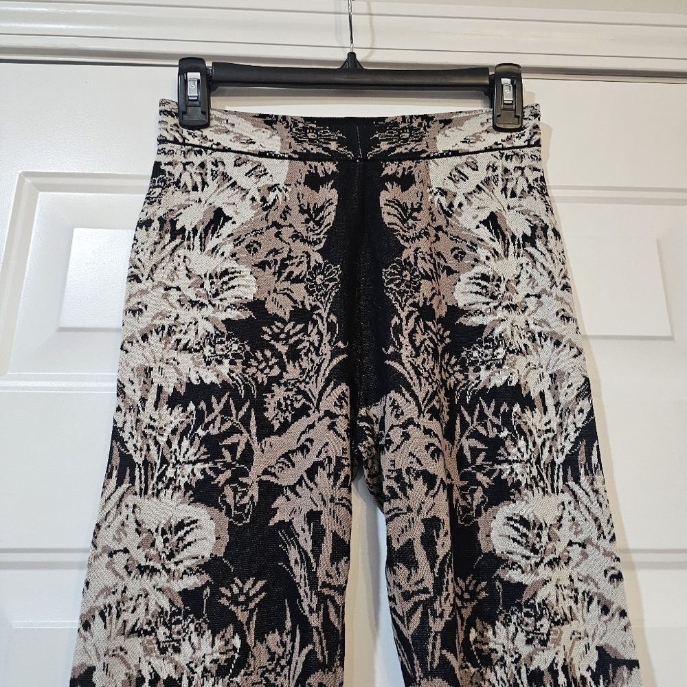 BCBGMAXAZRIA Alder Style 70%Silk Cotton Blend Leggings Size XXS - Picture 3 of 9